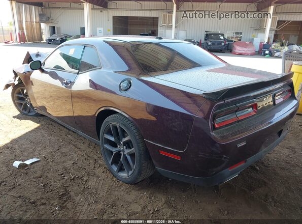 2C3CDZAG9MH573115 2021 DODGE CHALLENGER Purple Հետևի ձախ