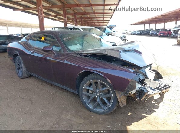 2C3CDZAG9MH573115 2021 DODGE CHALLENGER Purple Դիմացի տեսք