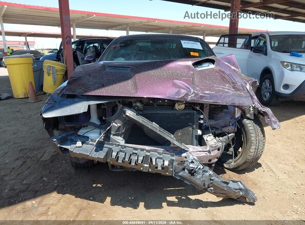 2C3CDZAG9MH573115 2021 DODGE CHALLENGER Purple Առջևի վահանակի տեսք