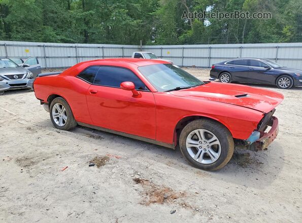 2C3CDZAG9PH554195 2023 DODGE CHALLENGER Red Przód prawy