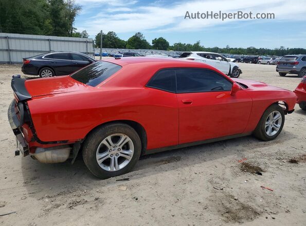 2C3CDZAG9PH554195 2023 DODGE CHALLENGER Red Tył prawy