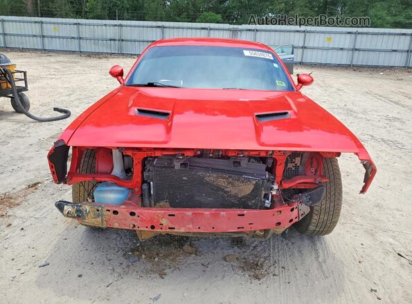 2C3CDZAG9PH554195 2023 DODGE CHALLENGER Red Widok z przodu