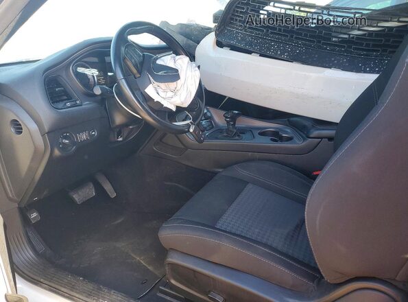 2C3CDZAG9PH562992 2023 DODGE CHALLENGER White Vista interior delantera