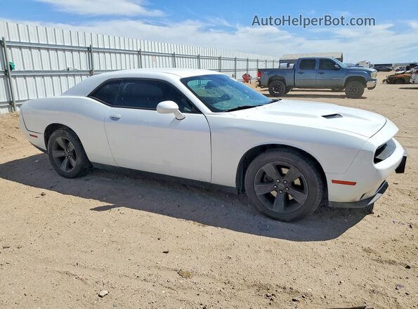 2C3CDZAGXGH107813 2016 DODGE CHALLENGER White Передня права чверть