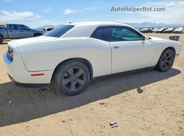 2C3CDZAGXGH107813 2016 DODGE CHALLENGER White Задня права чверть