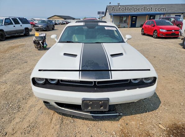 2C3CDZAGXGH331485 2016 DODGE CHALLENGER White Widok z przodu