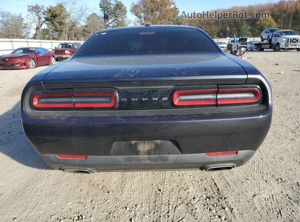 2C3CDZAGXHH539304 2017 DODGE CHALLENGER Black Вид ззаду