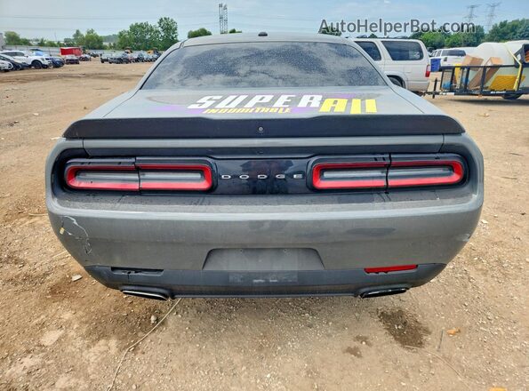 2C3CDZAGXHH543062 2017 DODGE CHALLENGER Gray Հետևի տեսք