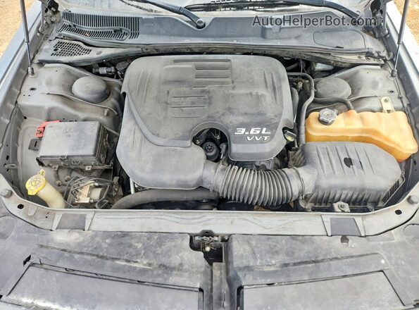 2C3CDZAGXHH543062 2017 DODGE CHALLENGER Gray Սալոնի հետևի տեսք