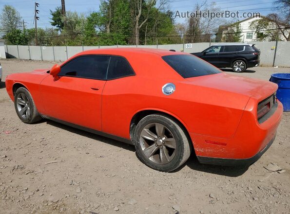 2C3CDZAGXHH659295 2017 DODGE CHALLENGER Оранжевый Задняя левая четверть
