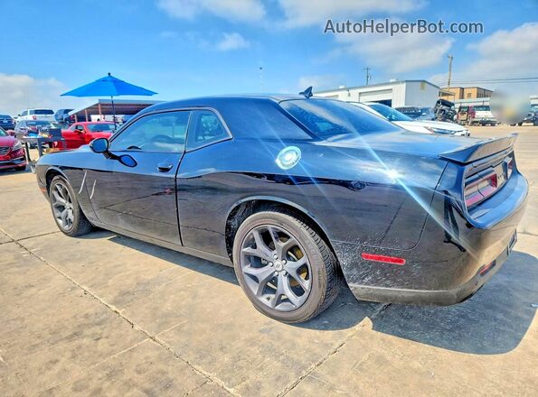 2C3CDZAGXJH111013 2018 DODGE CHALLENGER Black უკანა მარცხენა