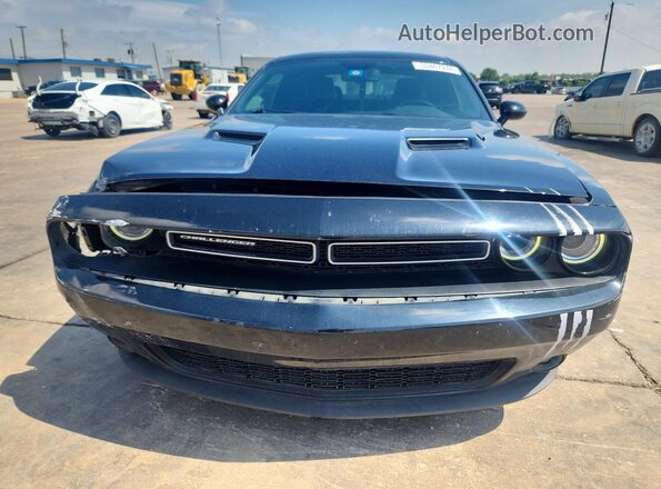 2C3CDZAGXJH111013 2018 DODGE CHALLENGER Black წინა ხედი