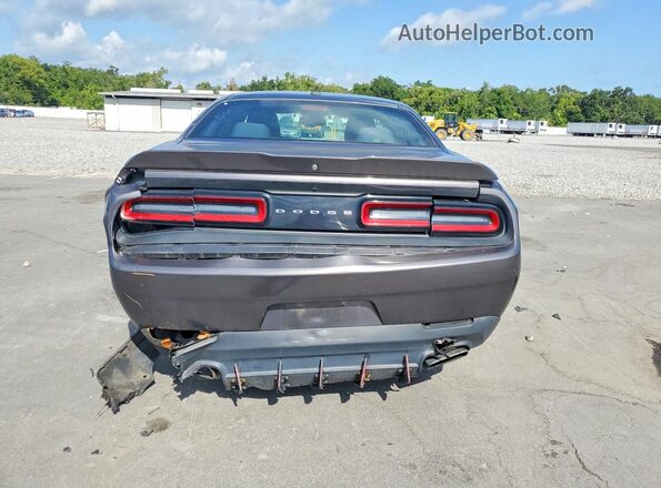 2C3CDZAGXJH245374 2018 DODGE CHALLENGER Gray Հետևի տեսք