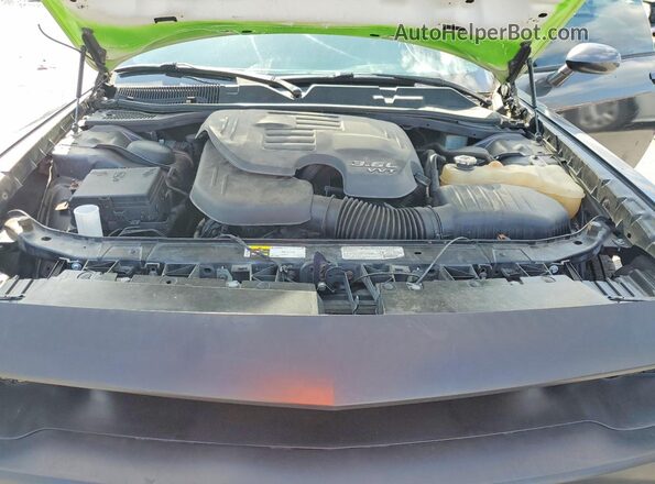 2C3CDZAGXJH245374 2018 DODGE CHALLENGER Gray Սալոնի հետևի տեսք