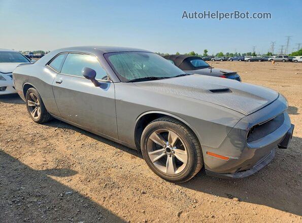 2C3CDZAGXJH321918 2018 DODGE CHALLENGER Gray Delantero derecho