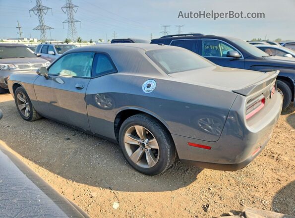 2C3CDZAGXJH321918 2018 DODGE CHALLENGER Gray Trasero izquierdo