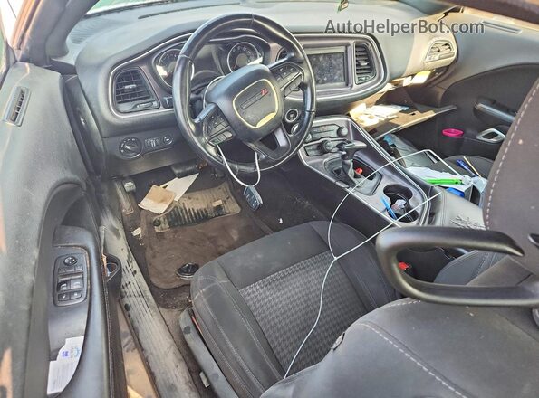 2C3CDZAGXJH321918 2018 DODGE CHALLENGER Gray Vista del salpicadero