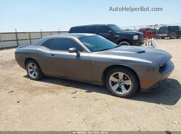 2C3CDZAGXKH687542 2019 DODGE CHALLENGER Gray Vista interior trasera