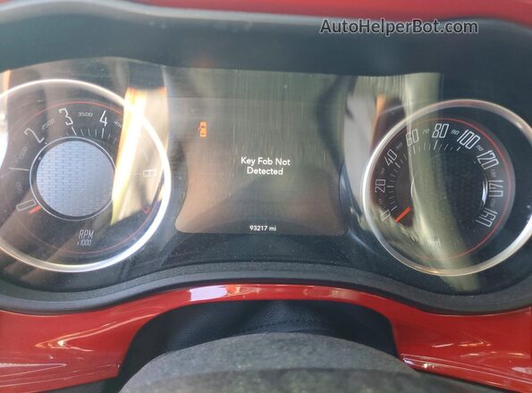 2C3CDZAGXKH752096 2019 DODGE CHALLENGER Black Instrument cluster view