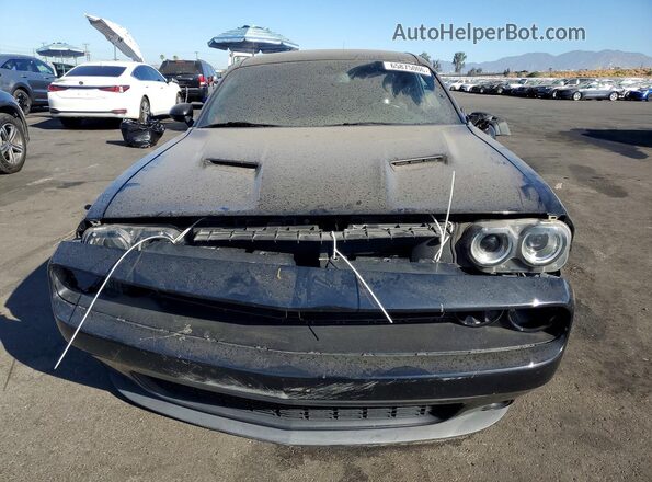 2C3CDZAGXKH752096 2019 DODGE CHALLENGER Black Front view