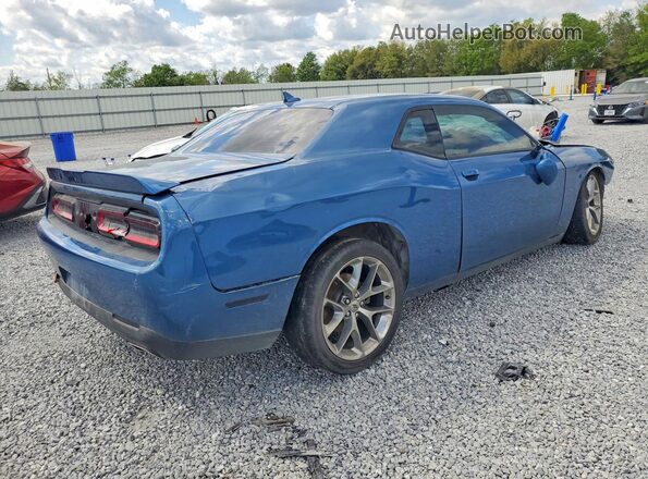2C3CDZAGXLH198933 2020 DODGE CHALLENGER Blue Հետևի աջ
