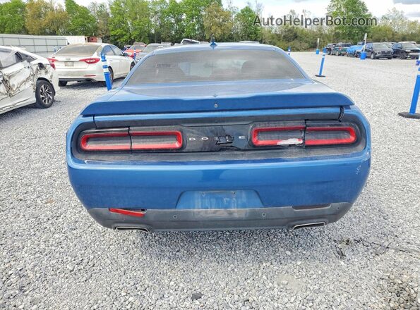 2C3CDZAGXLH198933 2020 DODGE CHALLENGER Blue Հետևի տեսք