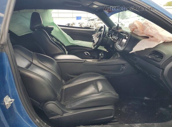 2C3CDZAGXLH198933 2020 DODGE CHALLENGER Blue Սալոնի դիմացի տեսք