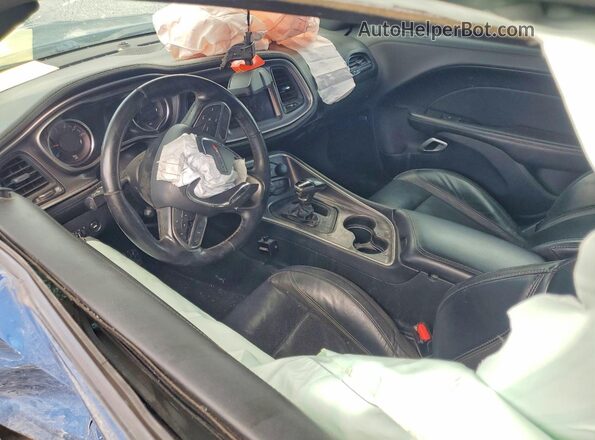 2C3CDZAGXLH198933 2020 DODGE CHALLENGER Blue Առջևի վահանակի տեսք