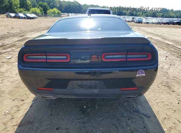 2C3CDZAGXLH210904 2020 DODGE CHALLENGER Black Вид ззаду
