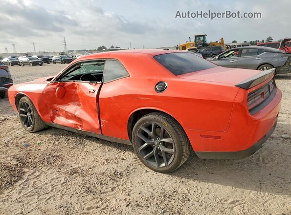 2C3CDZAGXMH547266 2021 DODGE CHALLENGER Orange Задня ліва чверть