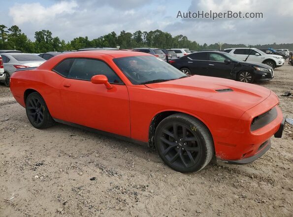 2C3CDZAGXMH547266 2021 DODGE CHALLENGER Orange Передня права чверть