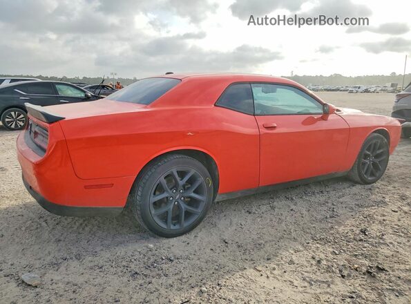 2C3CDZAGXMH547266 2021 DODGE CHALLENGER Orange Задня права чверть