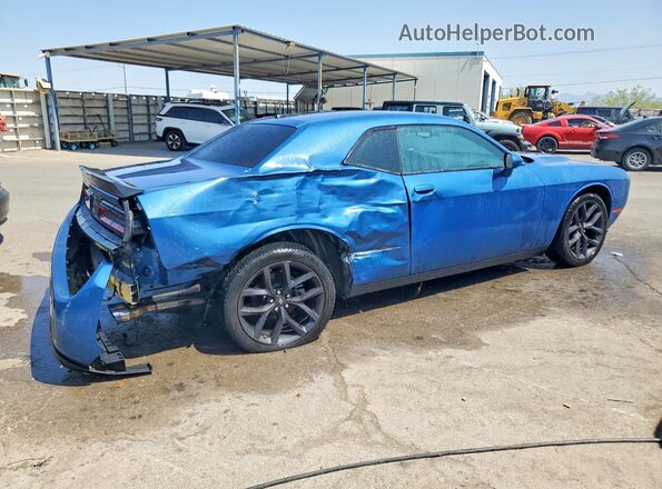2C3CDZAGXPH574374 2023 DODGE CHALLENGER Blue Rear right