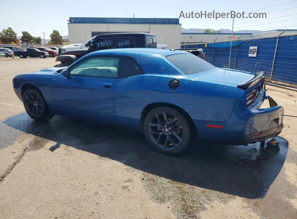 2C3CDZAGXPH574374 2023 DODGE CHALLENGER Blue Rear left