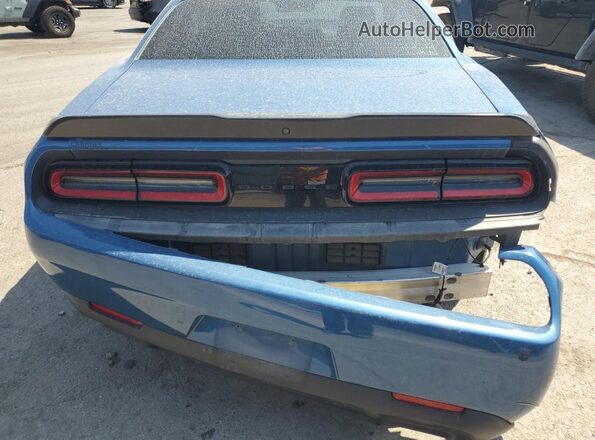 2C3CDZAGXPH574374 2023 DODGE CHALLENGER Blue 