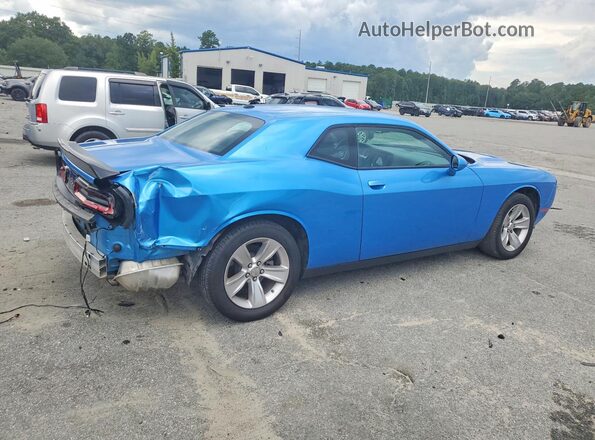 2C3CDZAGXPH610967 2023 DODGE CHALLENGER Blue Trasero derecho