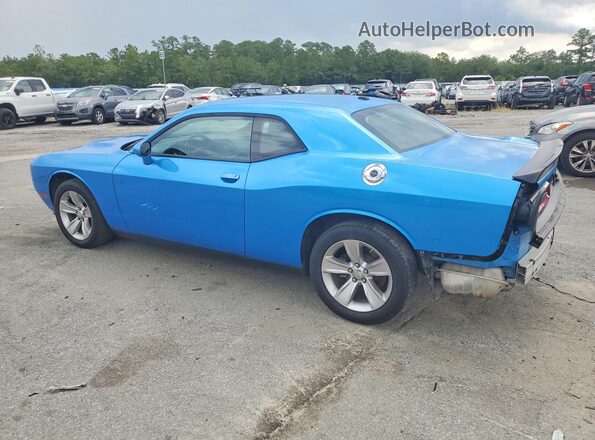 2C3CDZAGXPH610967 2023 DODGE CHALLENGER Blue Trasero izquierdo