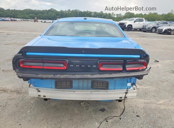2C3CDZAGXPH610967 2023 DODGE CHALLENGER Blue Vista trasera