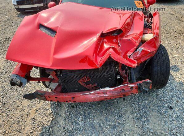2C3CDZBT0HH517744 2017 DODGE CHALLENGER Red უკანა სალონის ხედი
