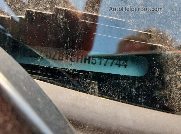 2C3CDZBT0HH517744 2017 DODGE CHALLENGER Red ძრავის განყოფილების ხედი