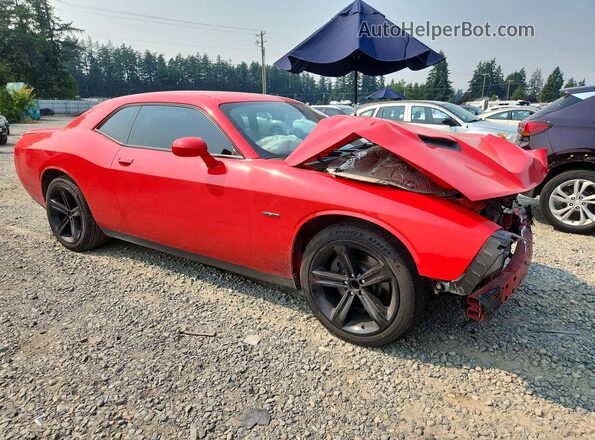 2C3CDZBT0HH517744 2017 DODGE CHALLENGER Red წინა მარჯვენა