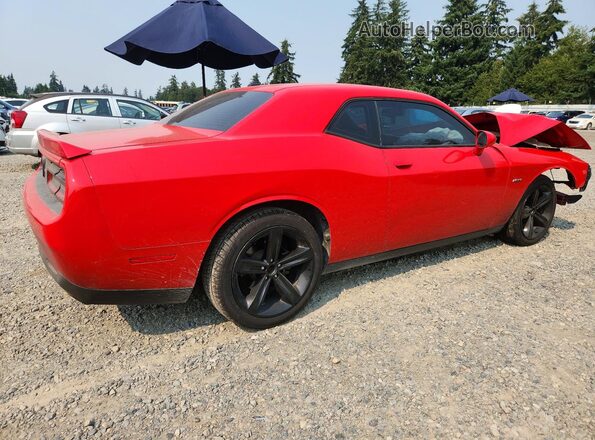 2C3CDZBT0HH517744 2017 DODGE CHALLENGER Red უკანა მარჯვენა
