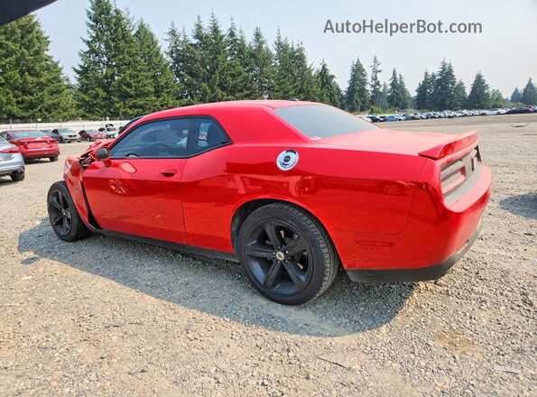 2C3CDZBT0HH517744 2017 DODGE CHALLENGER Red უკანა მარცხენა