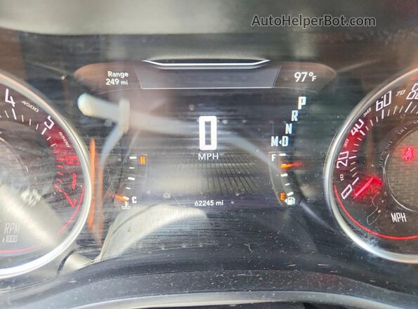 2C3CDZBT0HH555281 2017 DODGE CHALLENGER Белый Вид щитка приборов