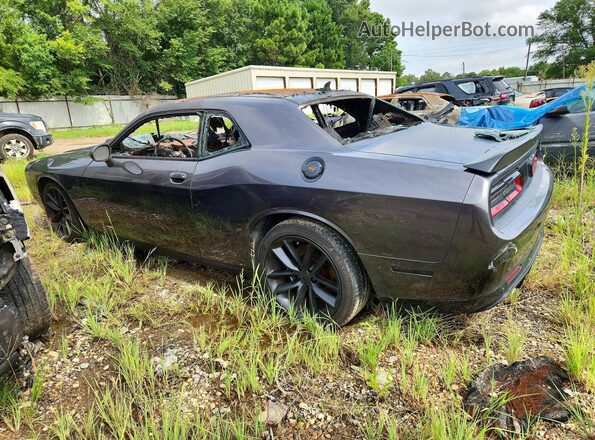 2C3CDZBT0JH175329 2018 DODGE CHALLENGER Серый Задняя левая четверть