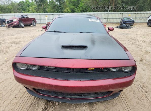 2C3CDZBT0KH641262 2019 DODGE CHALLENGER Burgundy Vista frontal