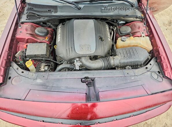 2C3CDZBT0KH641262 2019 DODGE CHALLENGER Burgundy Vista interior trasera