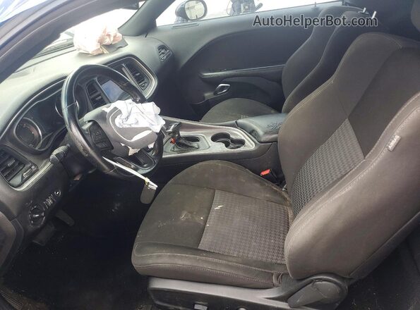 2C3CDZBT0LH123296 2020 DODGE CHALLENGER Black Front interior view