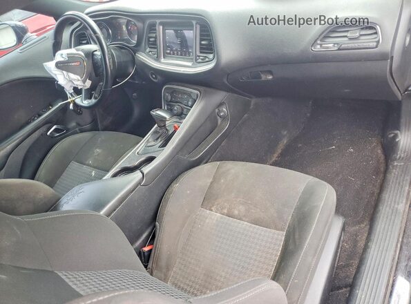 2C3CDZBT0LH123296 2020 DODGE CHALLENGER Black Dashboard view