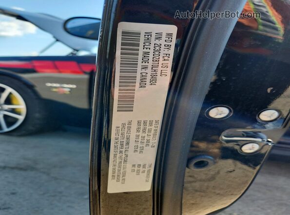 2C3CDZBT0LH184924 2020 DODGE CHALLENGER Black Engine compartment view